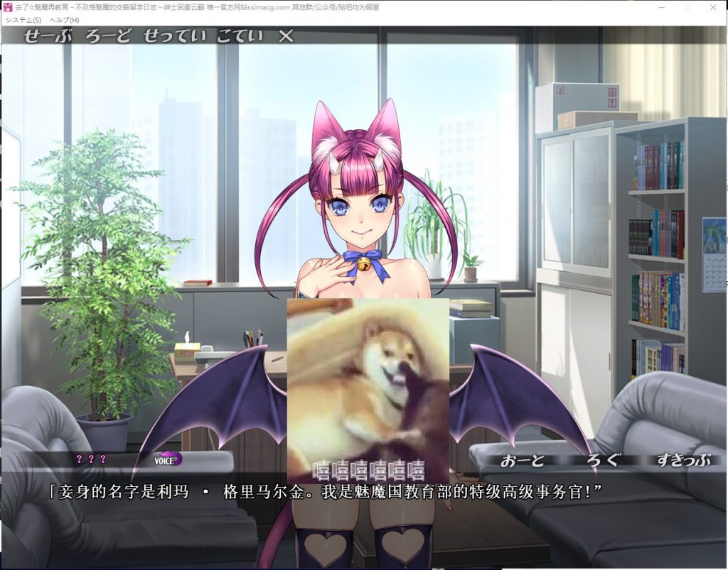 【拔作ADV/汉化】魅魔再教育 不及格魅魔的留学日志 机翻版【1.4G/全CV】