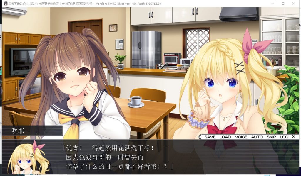 【拔作ADV/汉化】关系不错的姐妹亲吻也好中出也好都很正常 汉化硬盘版 付存档+CG包【新汉化/3G】