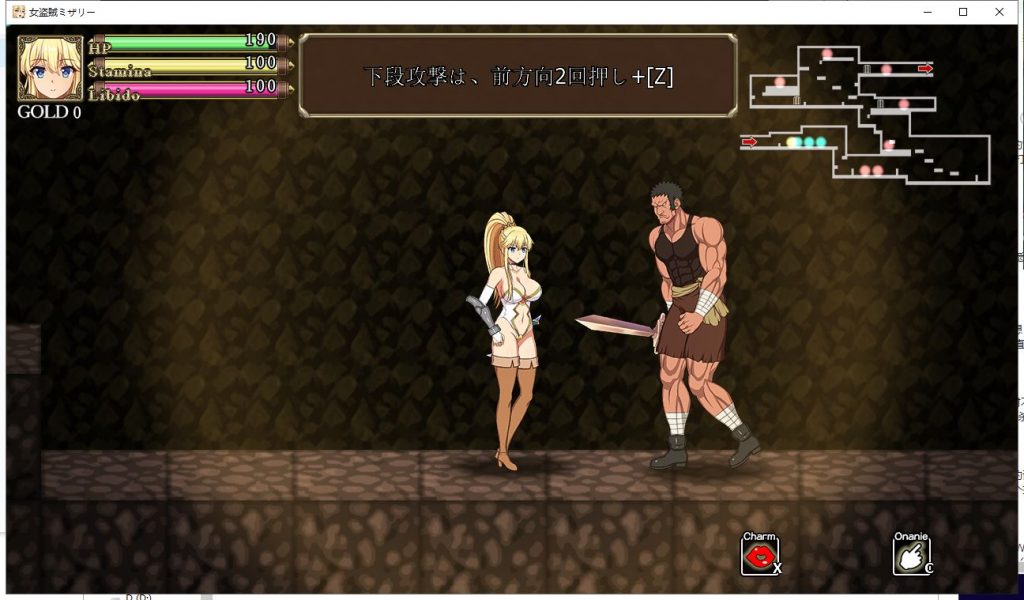【ACT/全动态】女盗賊ミザリー~神圣媚药与魔人 DL完整正式版【700M/新作/全CV】