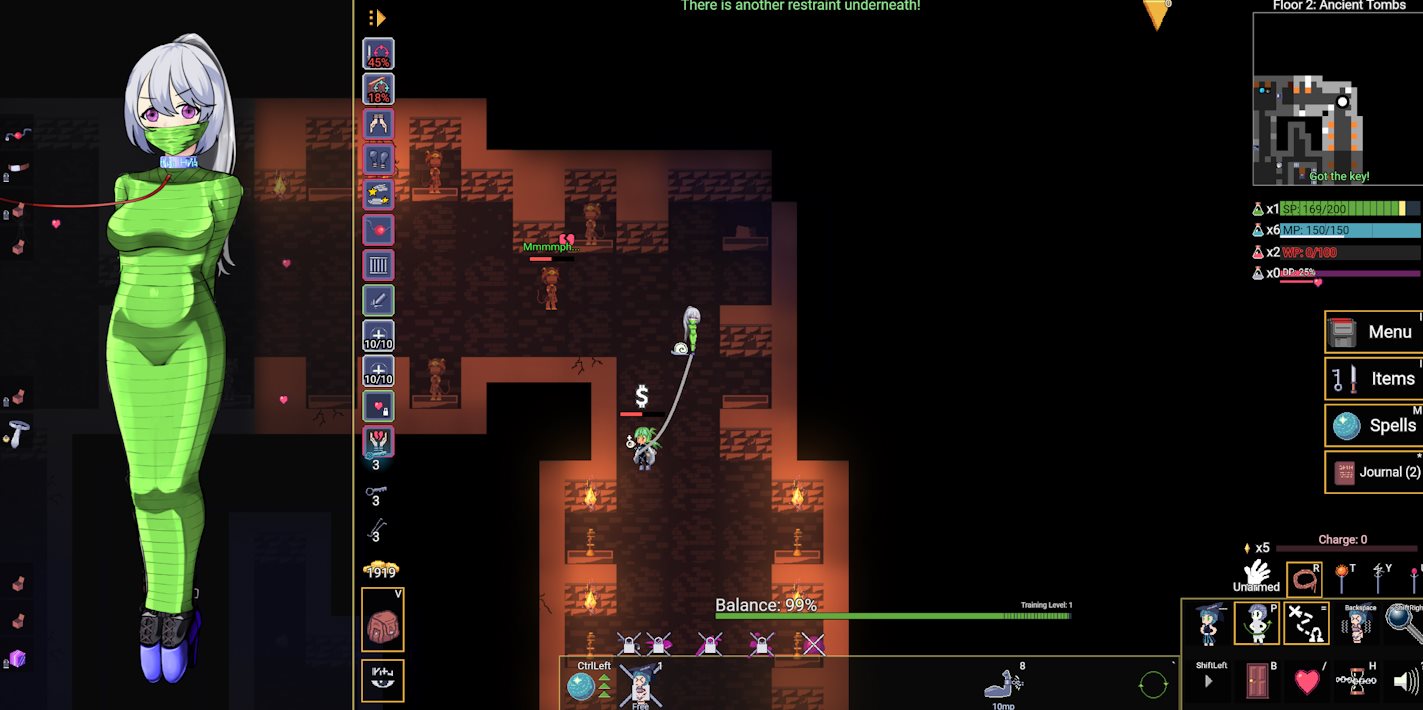 【日式RPG/中文】Kinky Dungeon v5.4 官中测试版【更新/540M】