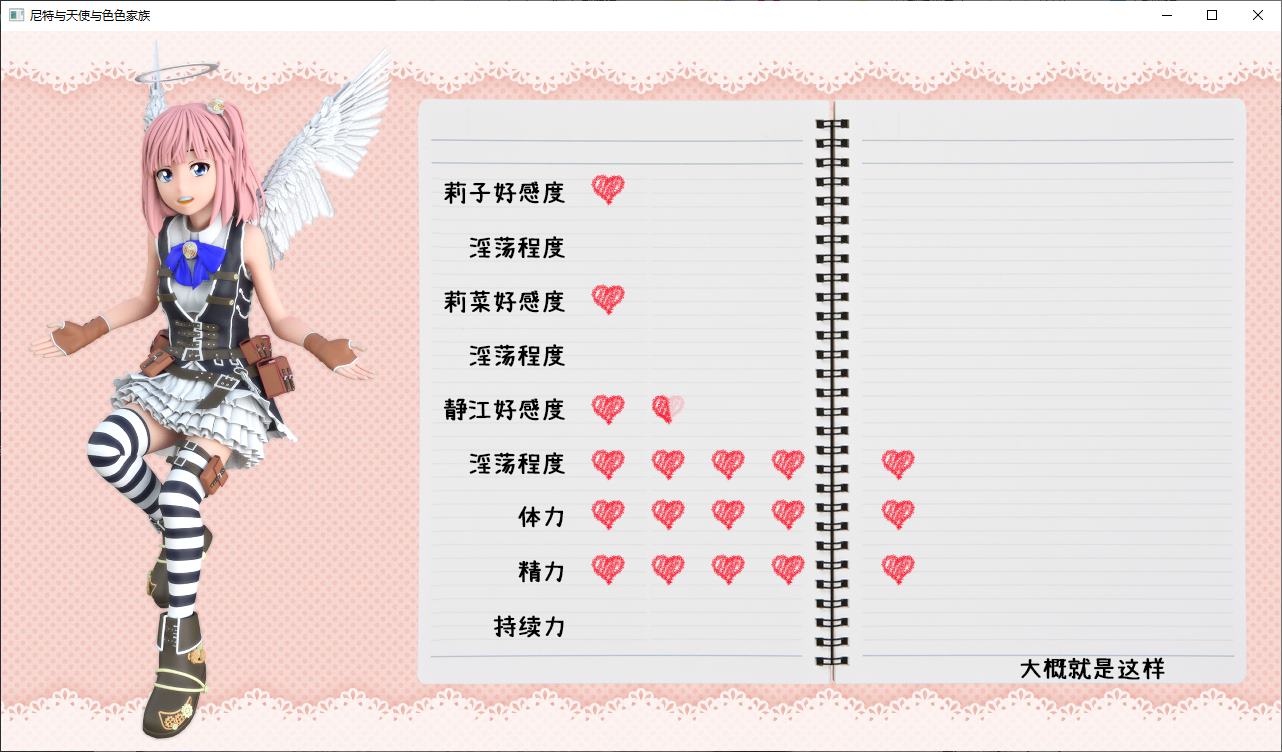 【极品3D/中文/全动态】尼特与天使与色色家族 官中步兵版【新作/4.7G】