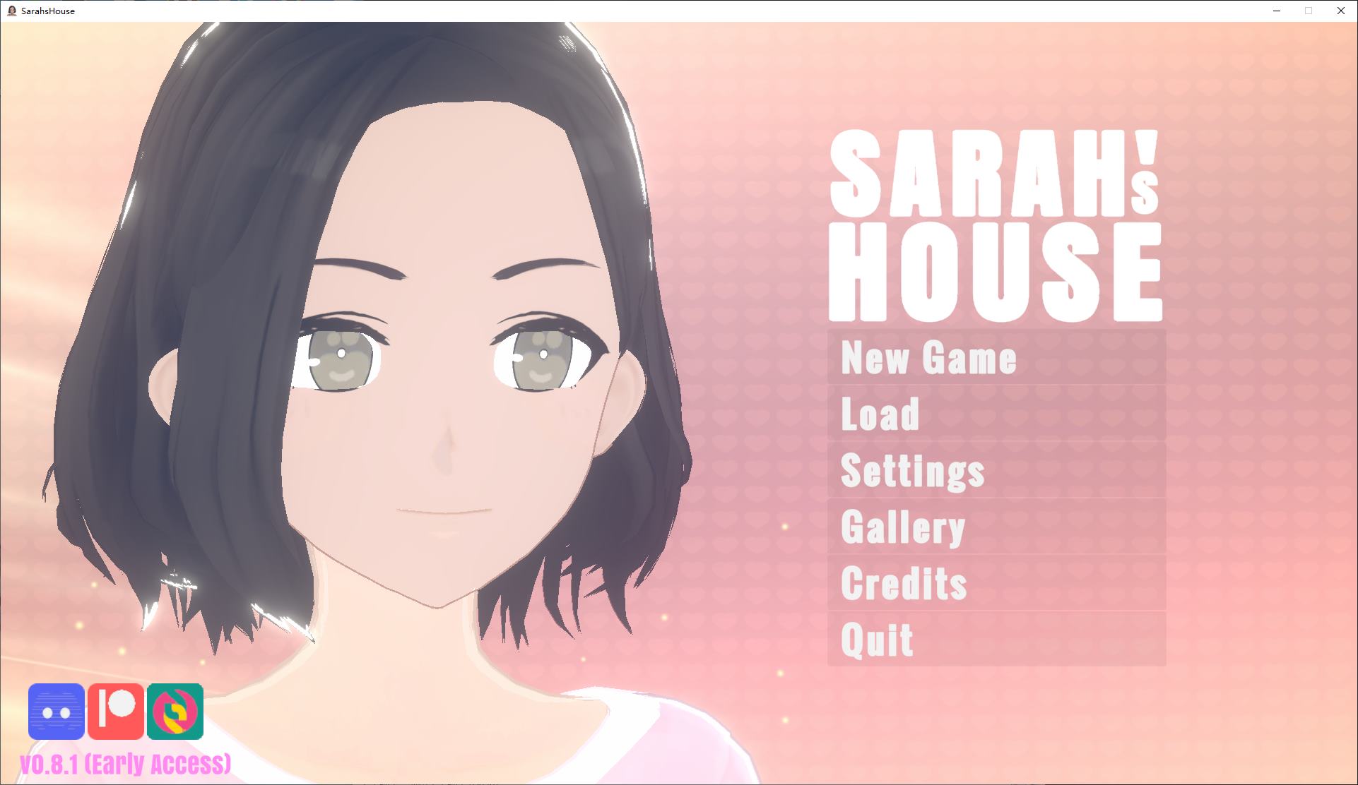 【日式3D/动态】Sarah's House v0.8.1 步兵测试版【更新/1.9G】