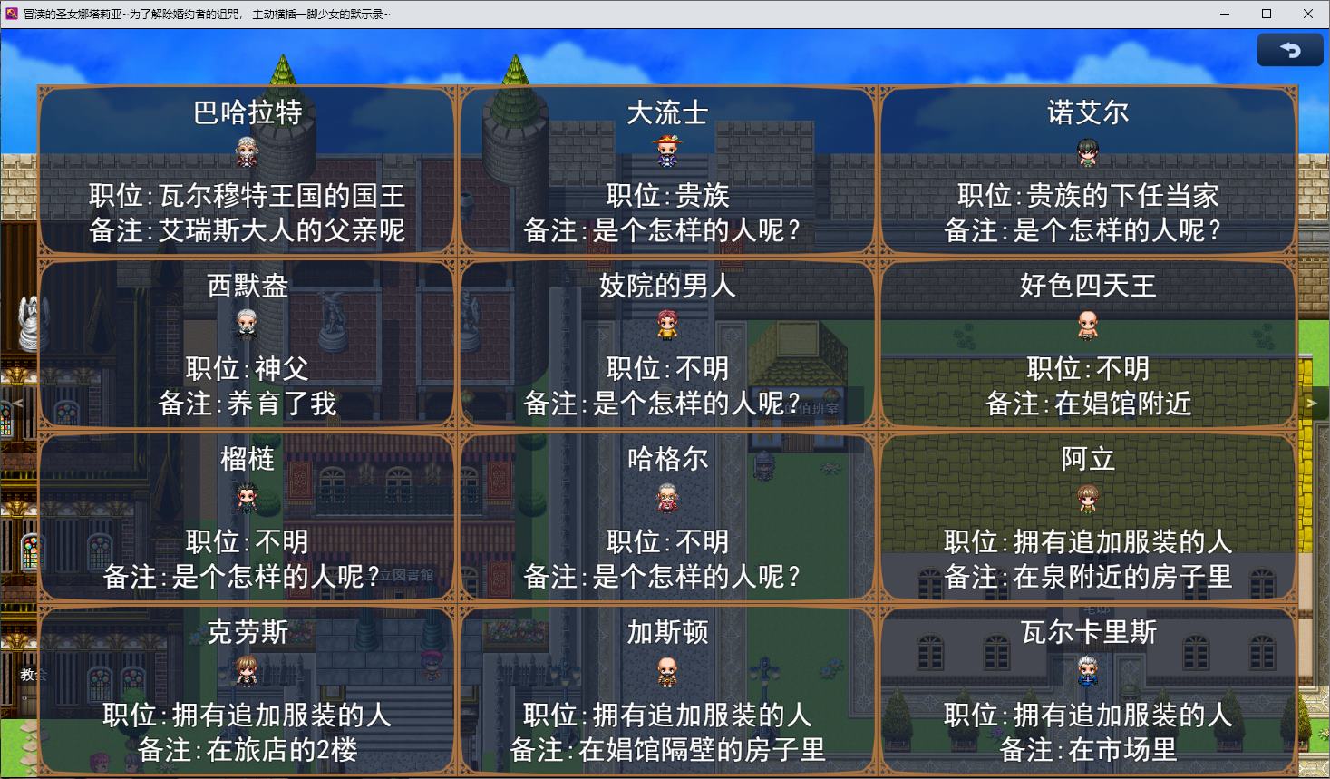 【日式RPG/汉化】圣女娜塔莉亚~为了打破未婚夫的诅咒 机翻版 【新作/1.4G】