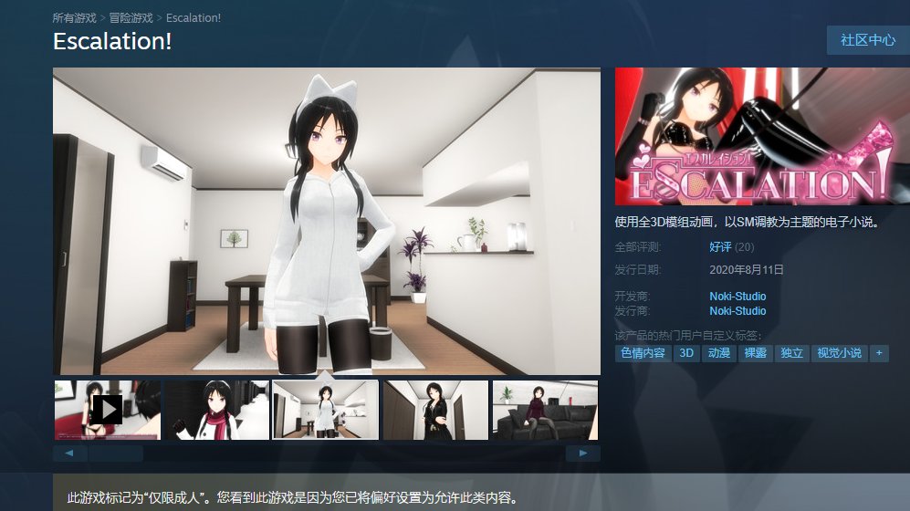 【3D/中文/全动态】Escalation 官中步兵版+存档【新汉化/全CV/1.8G】