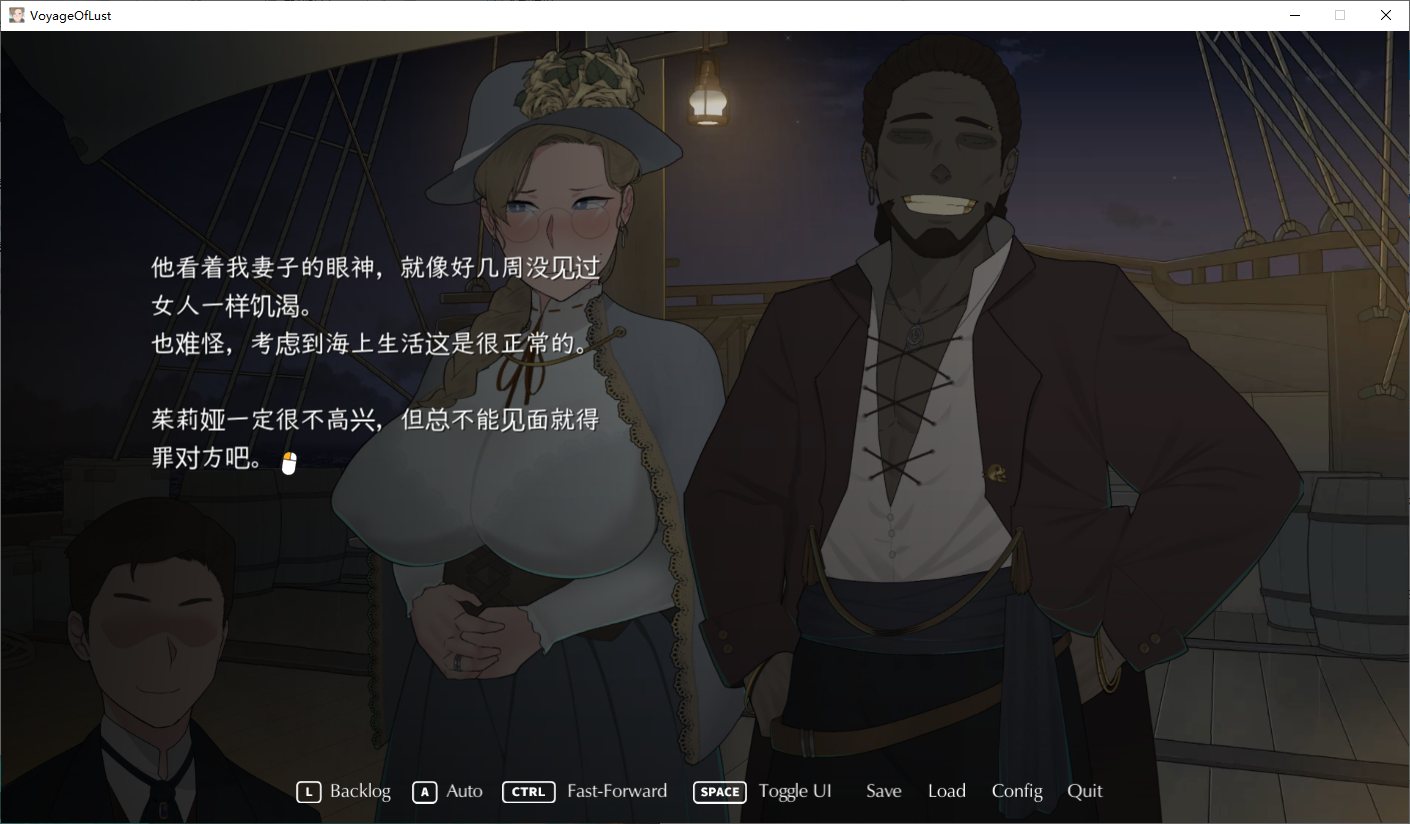 【欧美ADV/中文/动态/NTR】The Lust Voyage v1.04 官中步兵版【新作/620M】