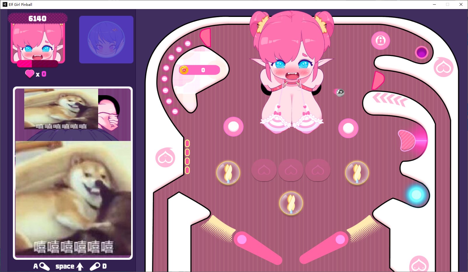 【休闲TAB/中文/动态】少女妖精弹珠台 Elf Girl Pinball 官方中文版【新作/1.3G】