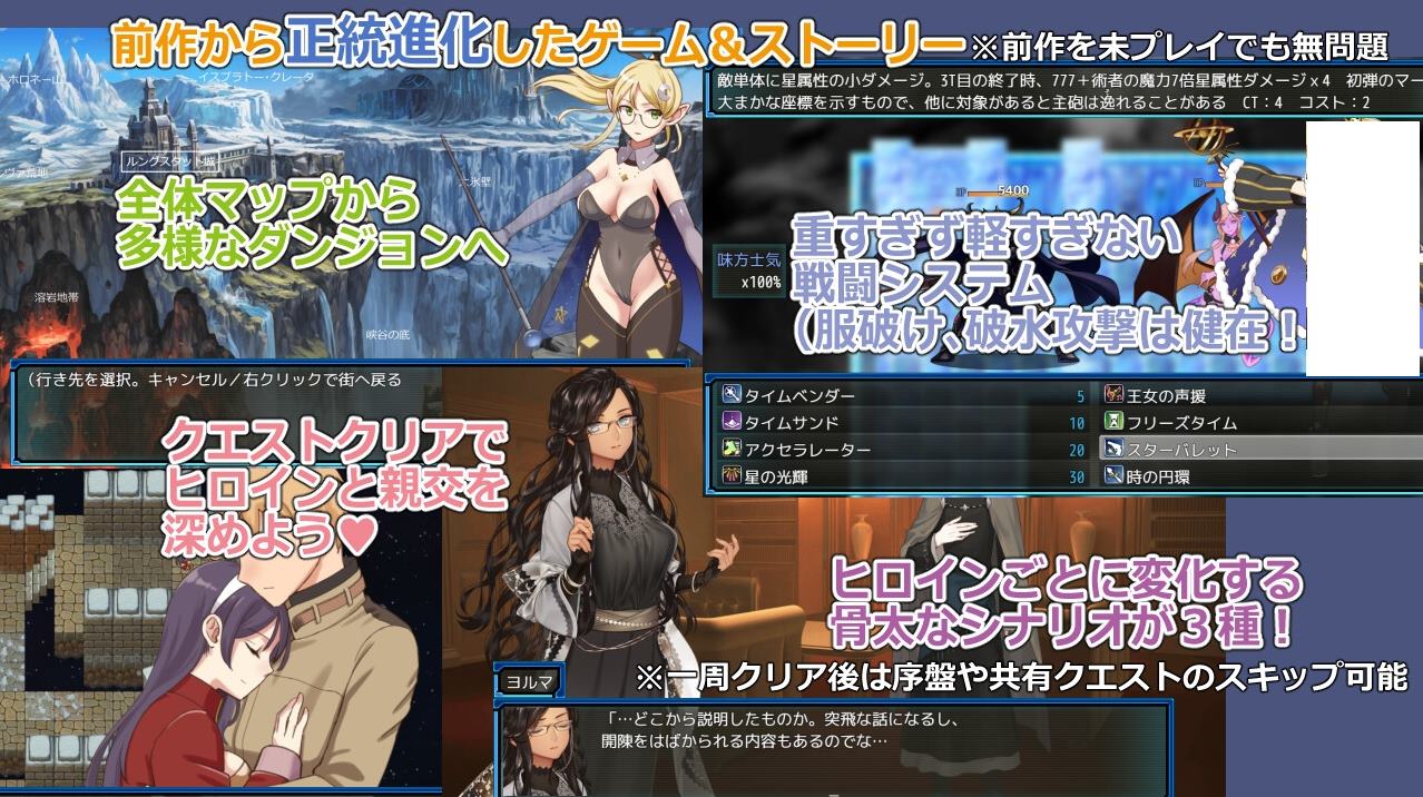 【后宫RPG/汉化】锈蚀地牢2 机翻版【新作/750M】