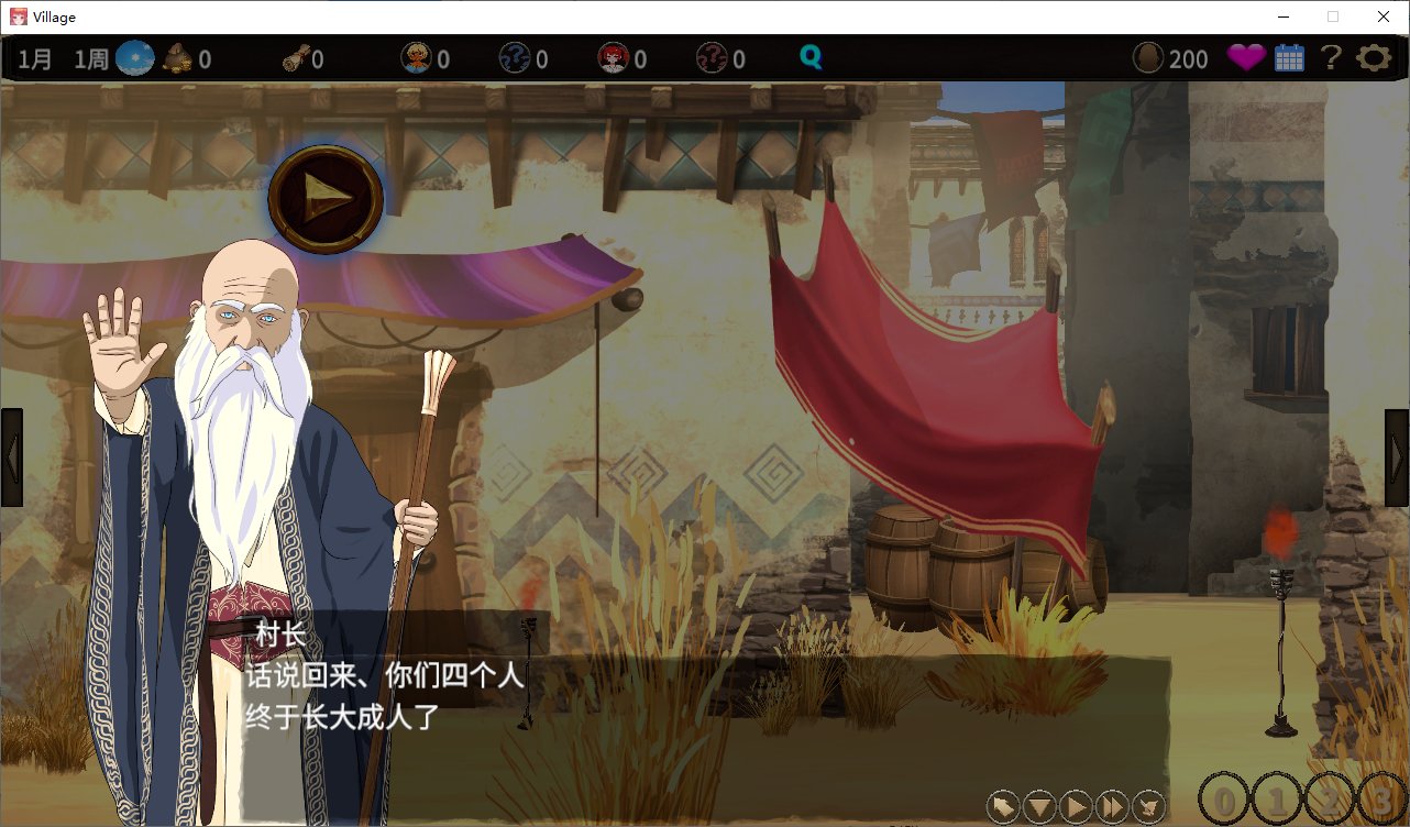 【日式SLG/中文】被蛮族盯上的村庄～NTR整个村庄的模拟游戏v1.1 官方中文版【更新/4.5G】