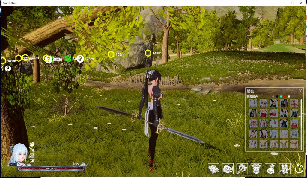 【ACT/中文】SwordxHime劍姬無双 V1.5 官方中文步兵版付全存档【8.7G/更新/全CV】