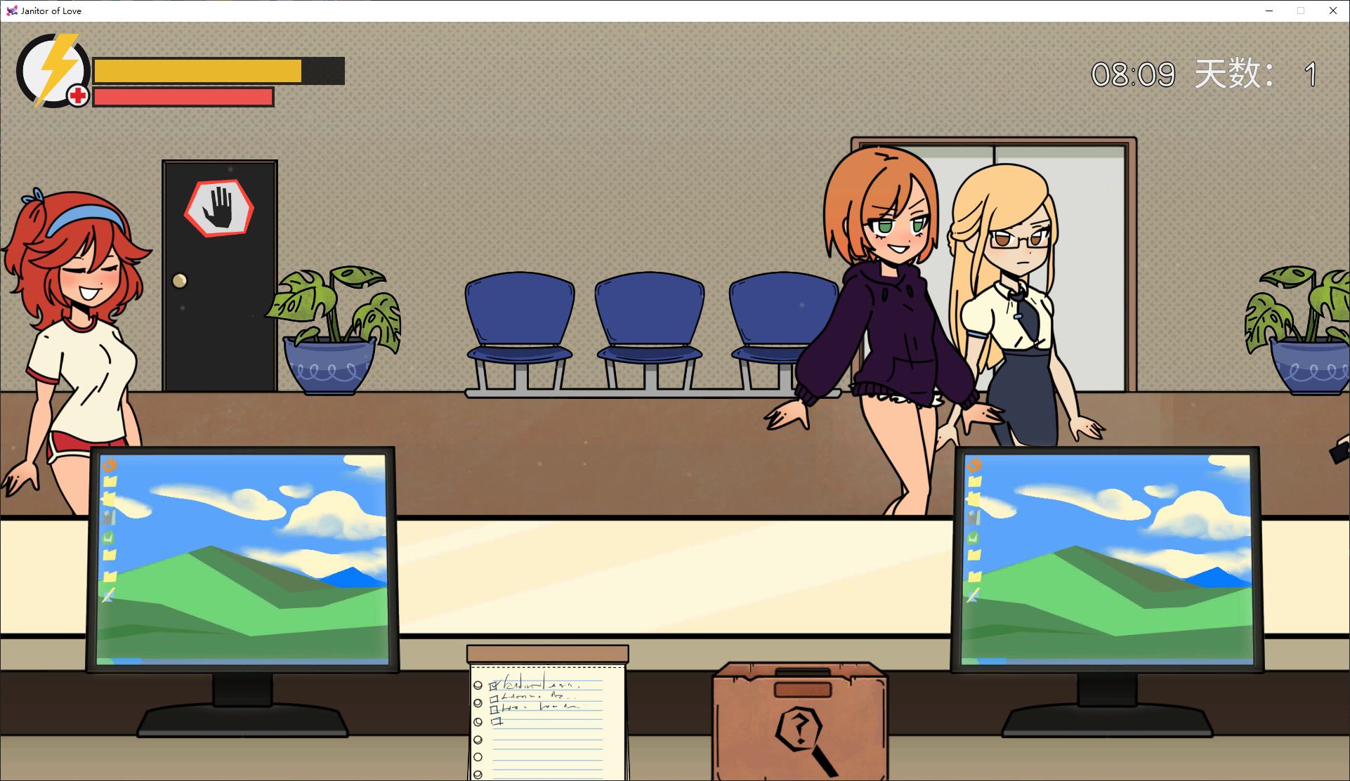 【欧美SLG/中文/动态】Janitor of Love v0.7.1 安卓+PC+MAC+LIN 官中正式版【新作/900M】